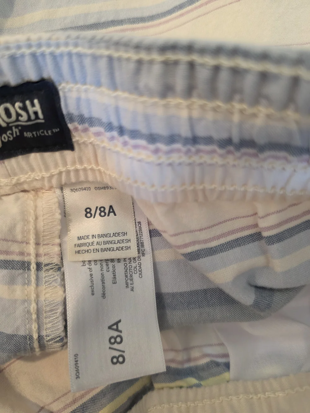 OshKosh B'gosh And Jumping Beans Boys Size 8 Shorts Lot
